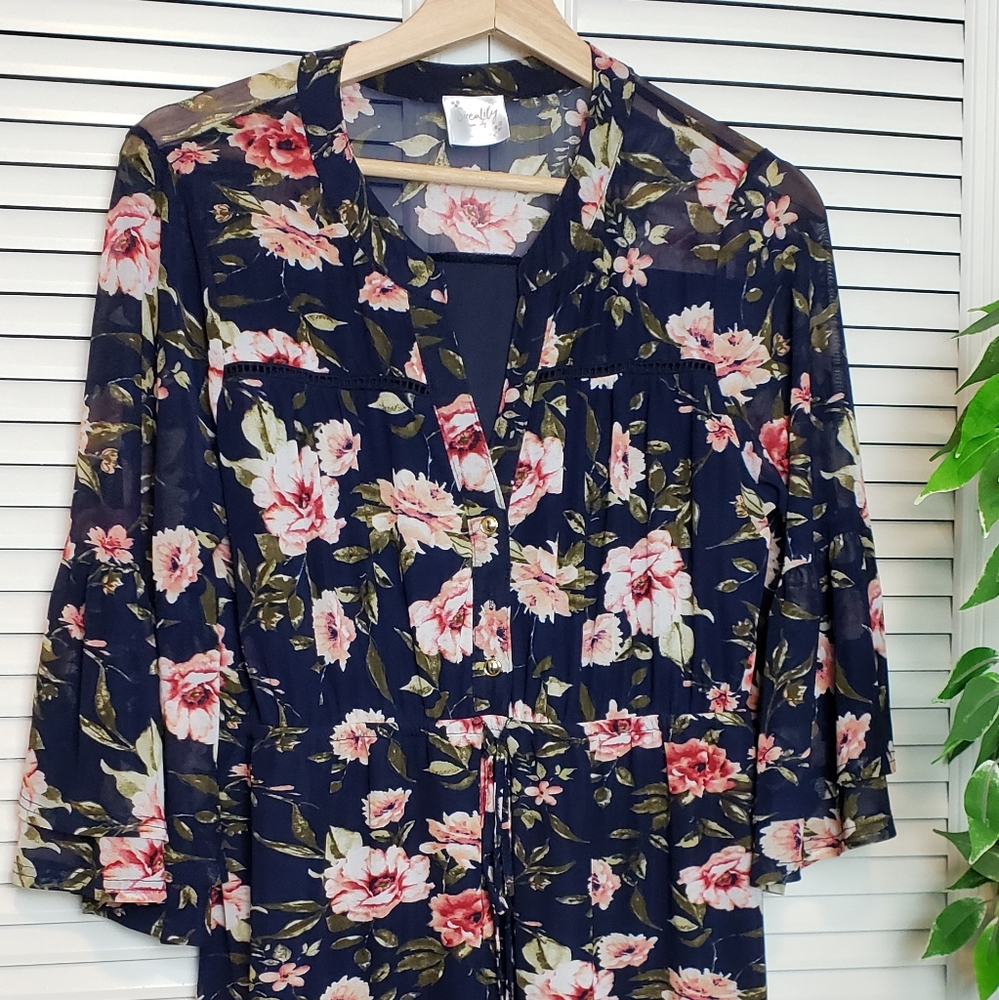 Floral Maternity Dress